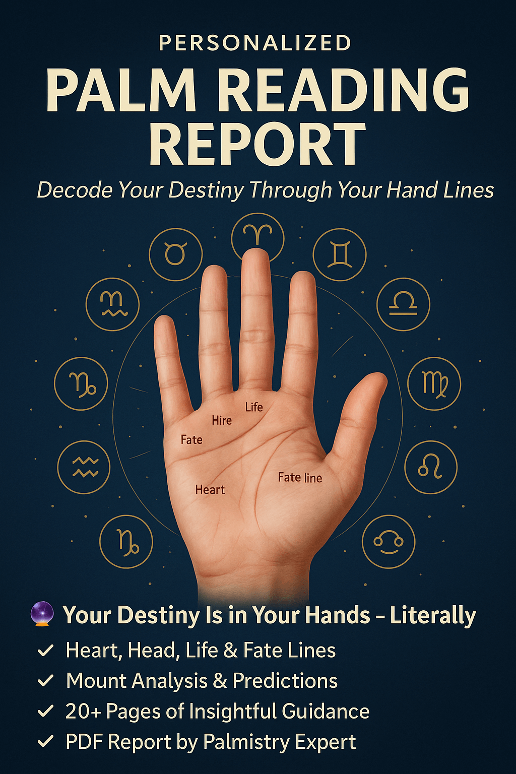 Personalized Palm Reading Report